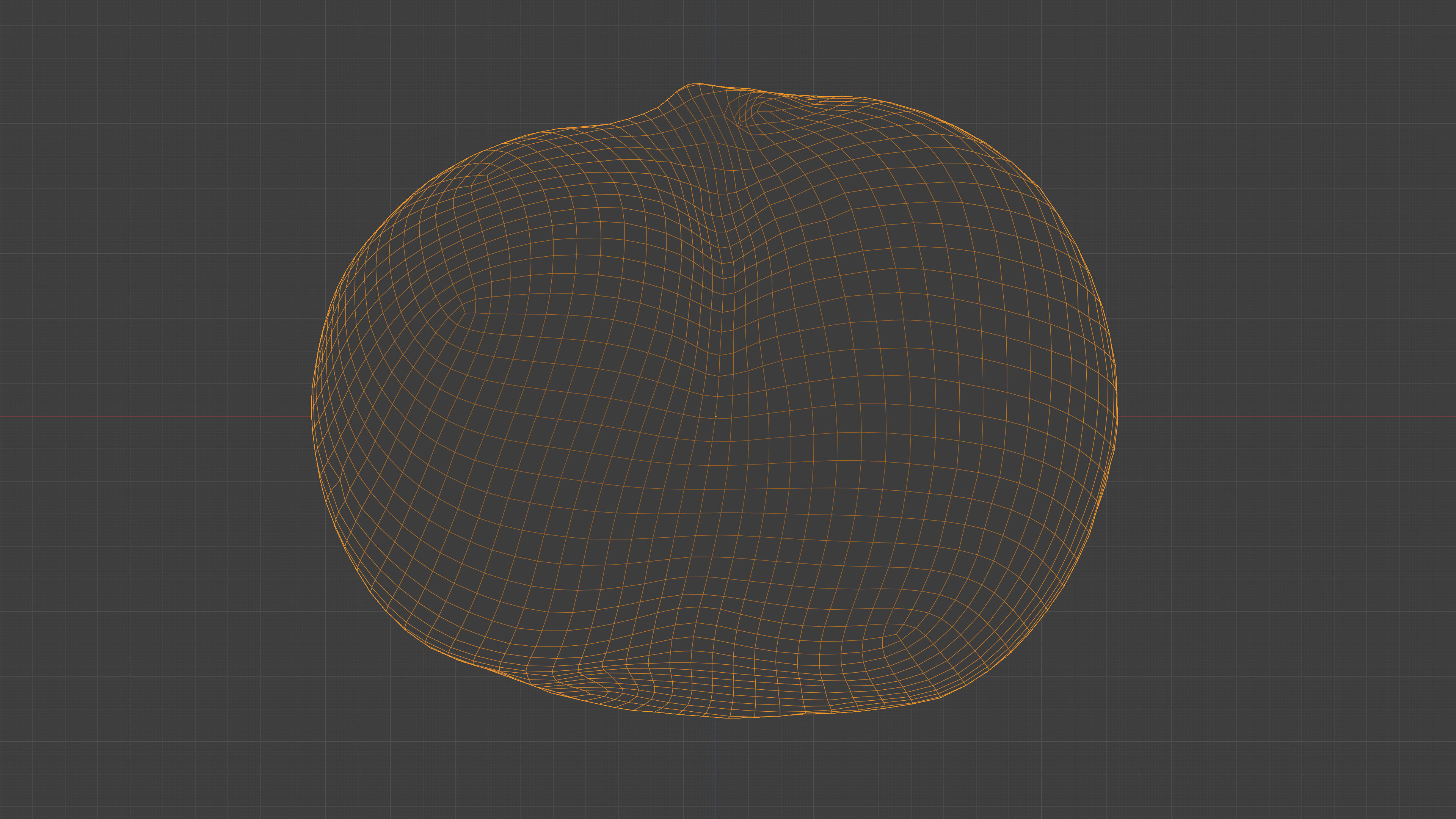 Red Radish - Whole Root Vegetable Scan Low-poly 3D model_4