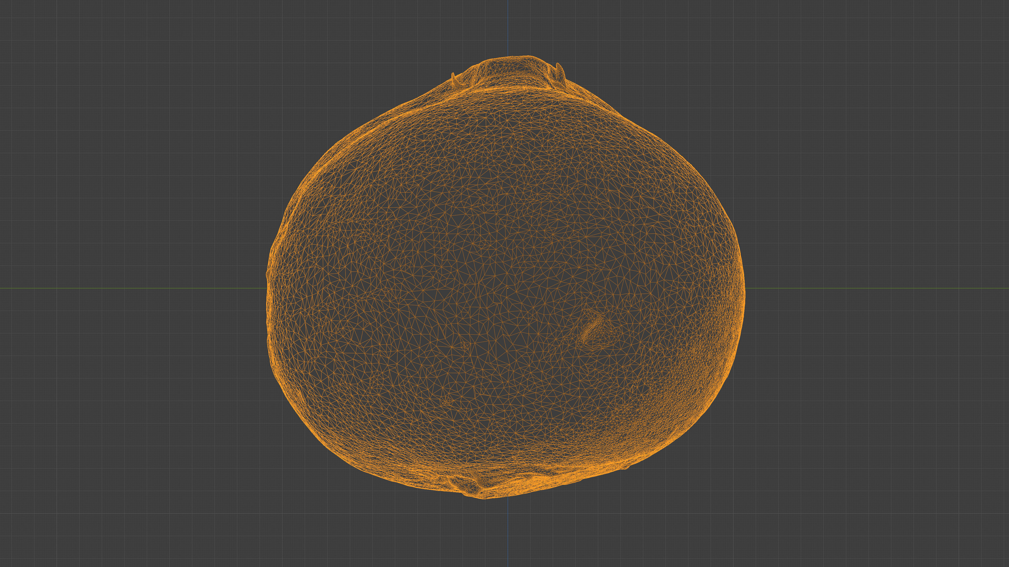 Red Radish - Whole Root Vegetable Scan Low-poly 3D model_35