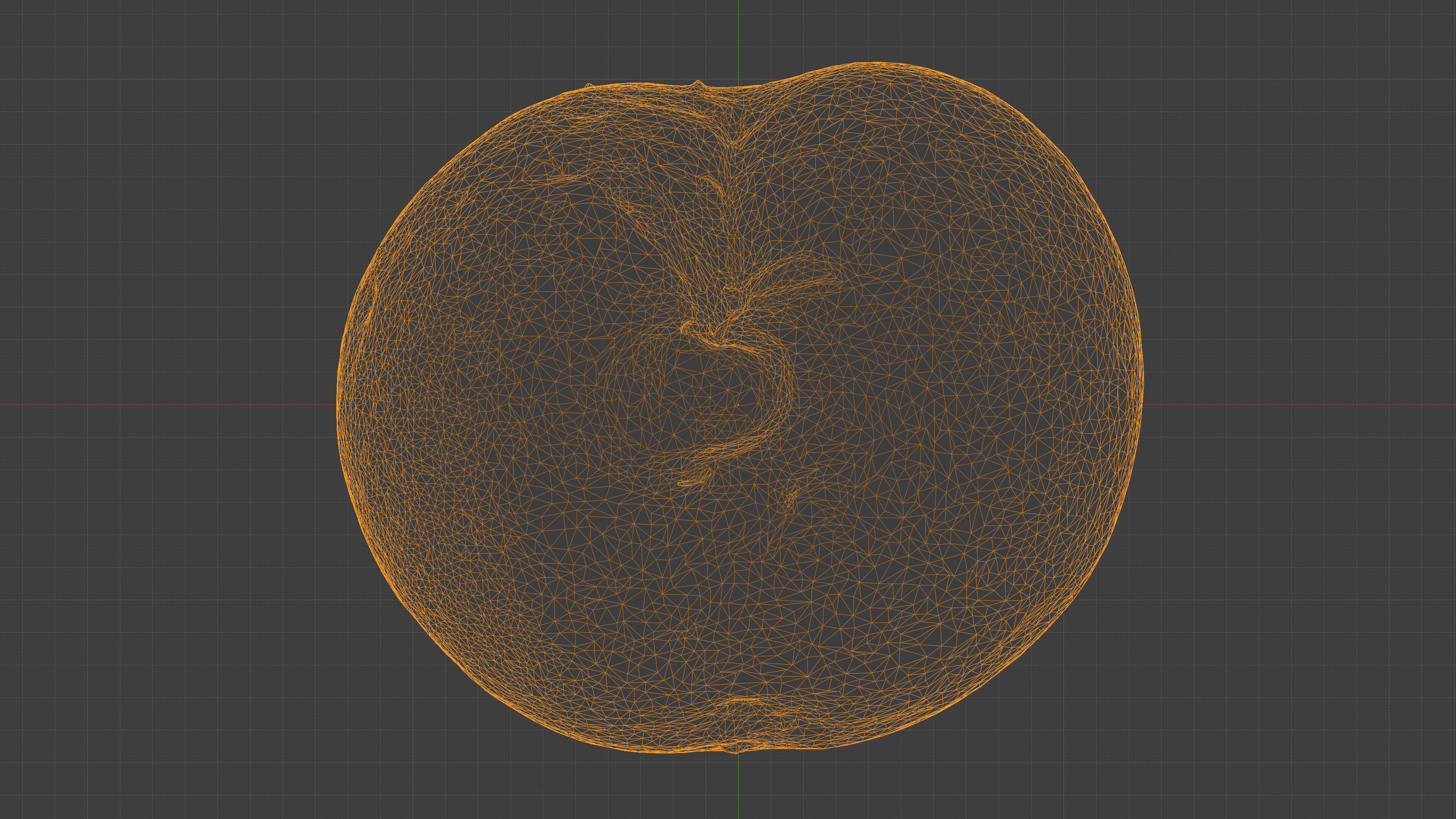 Red Radish - Whole Root Vegetable Scan Low-poly 3D model_31