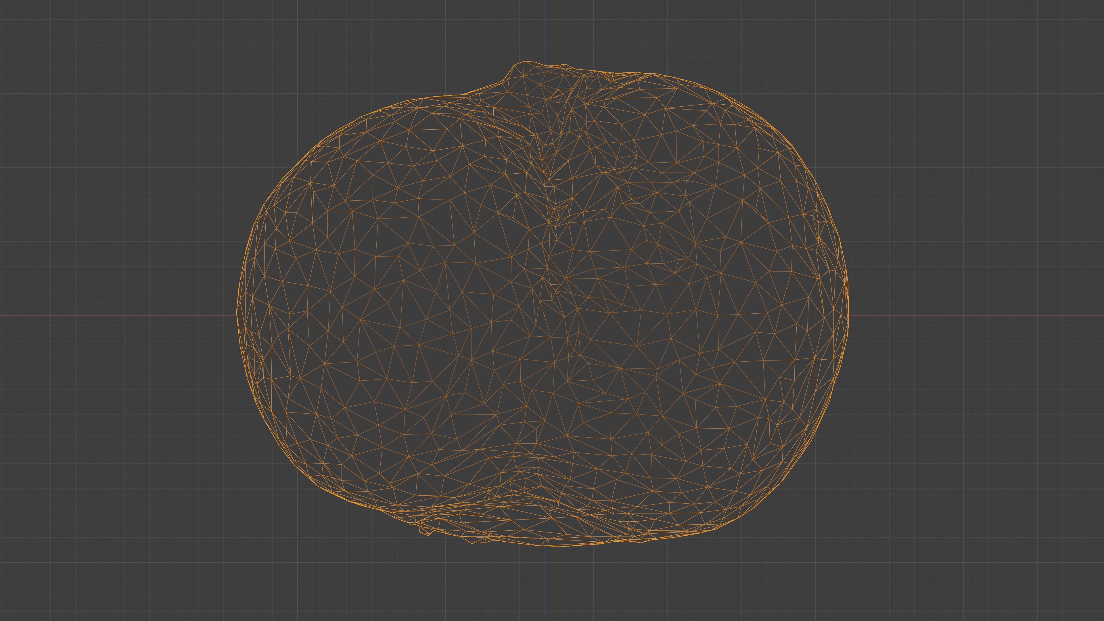 Red Radish - Whole Root Vegetable Scan Low-poly 3D model_22