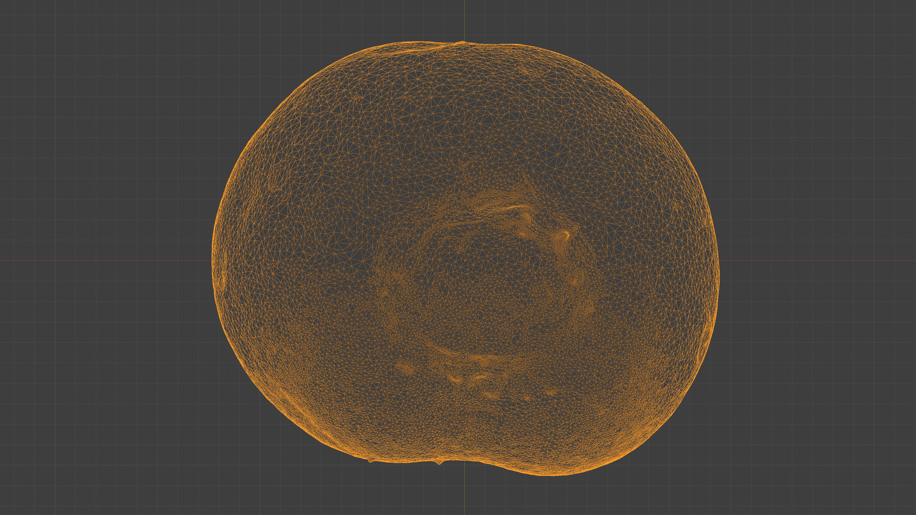 Red Radish - Whole Root Vegetable Scan Low-poly 3D model_38