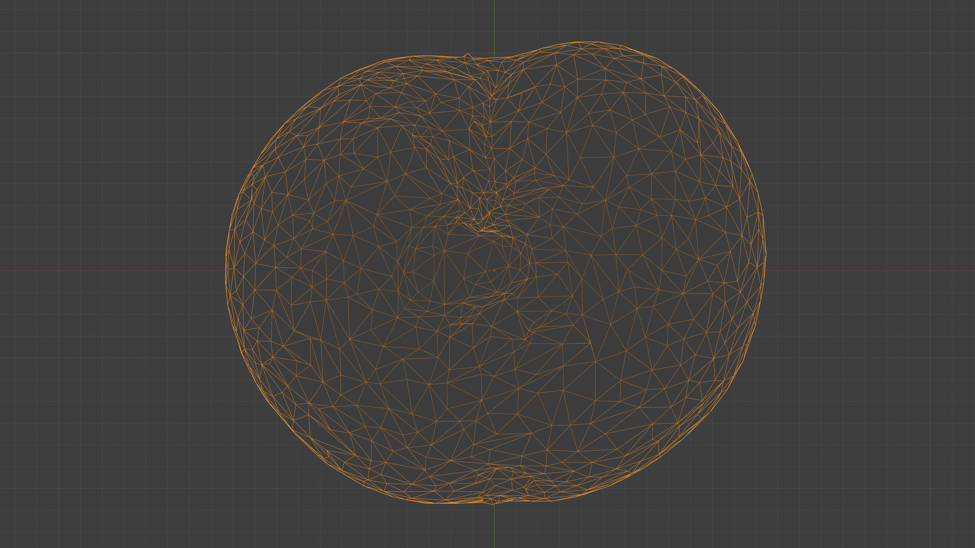 Red Radish - Whole Root Vegetable Scan Low-poly 3D model_25