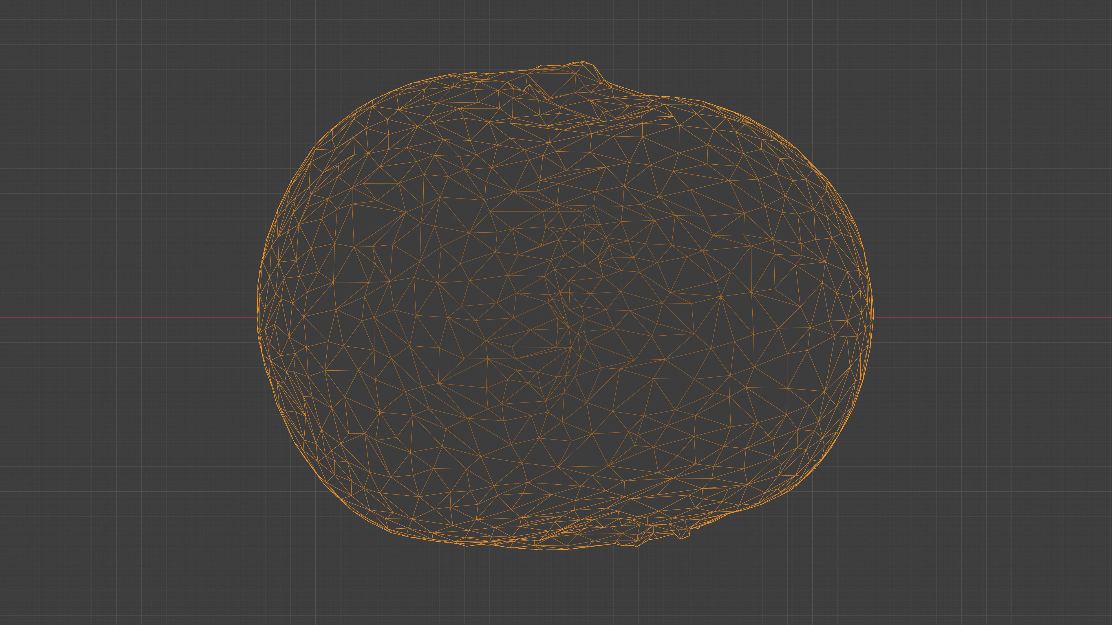 Red Radish - Whole Root Vegetable Scan Low-poly 3D model_21