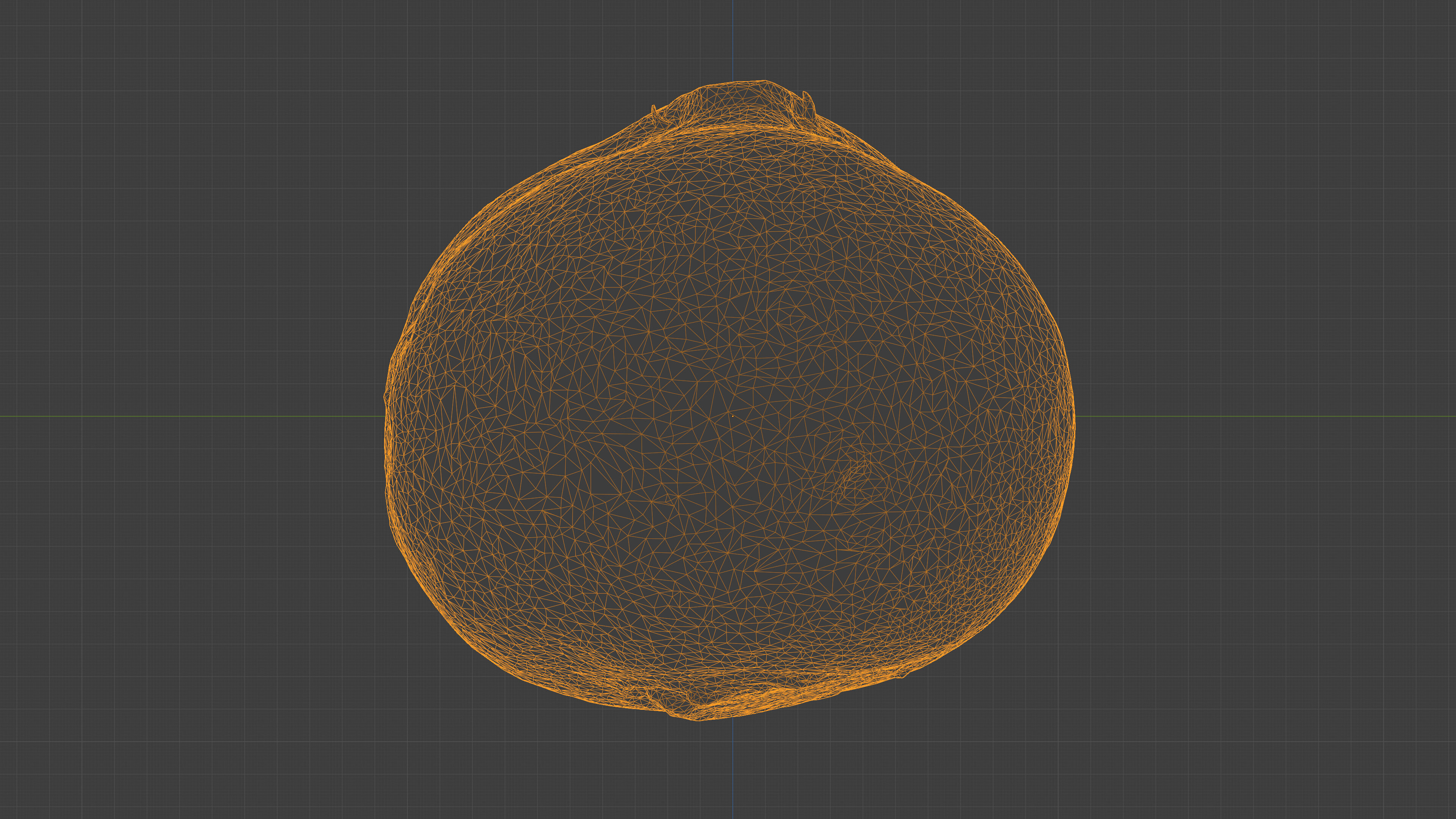 Red Radish - Whole Root Vegetable Scan Low-poly 3D model_29