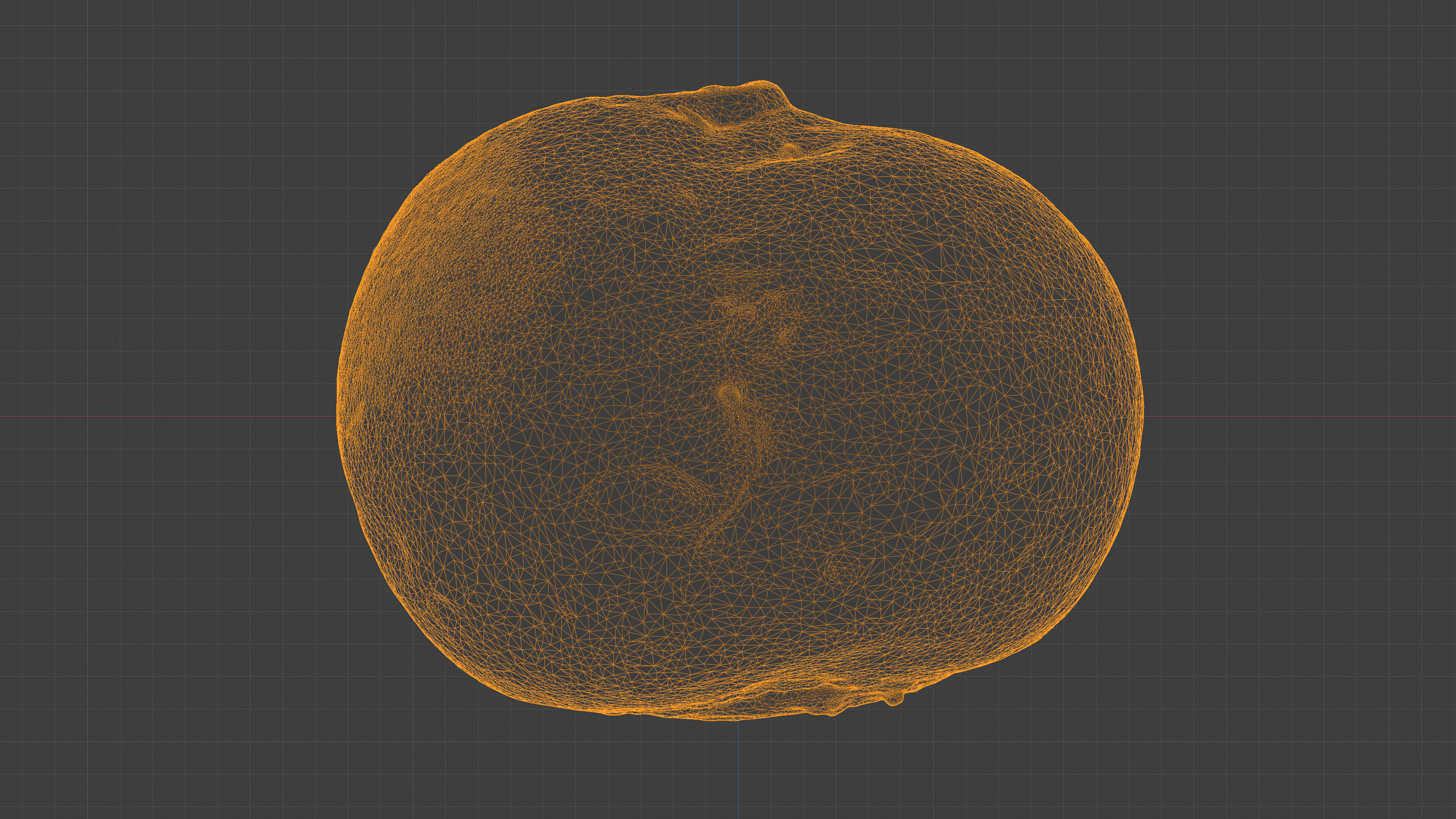 Red Radish - Whole Root Vegetable Scan Low-poly 3D model_33