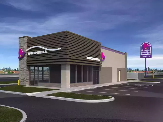 Taco Bell 3D model