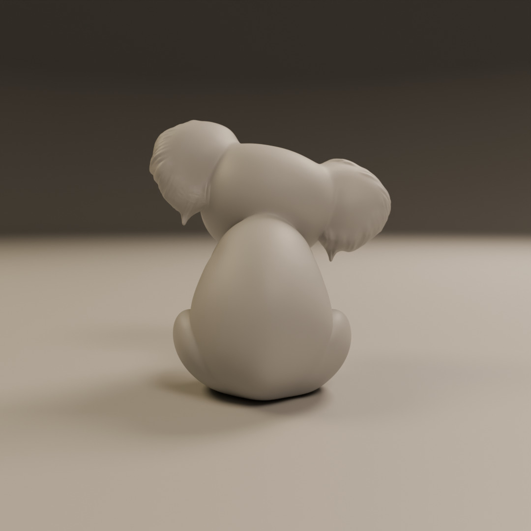 koala 3D print model_1