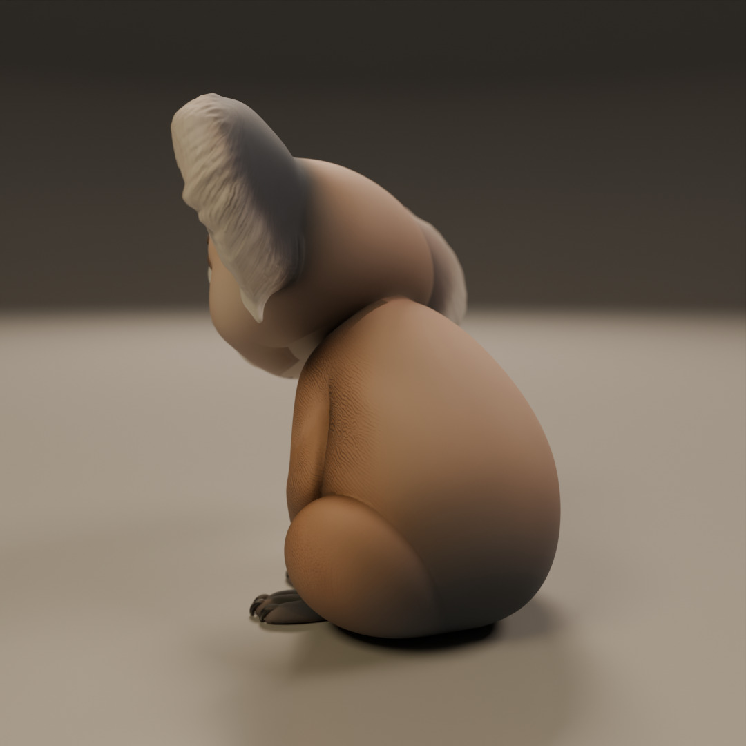 koala 3D print model_16