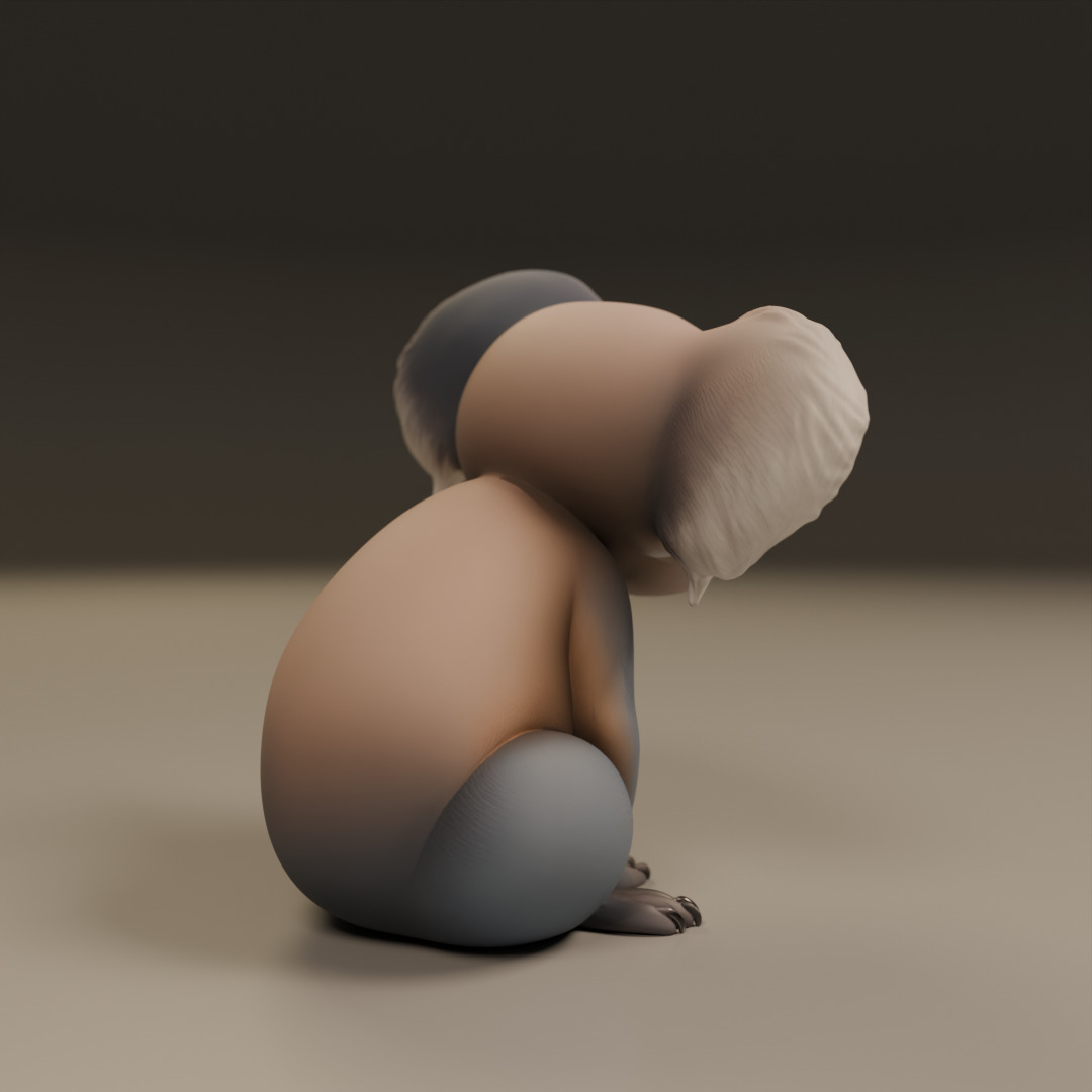 koala 3D print model_15