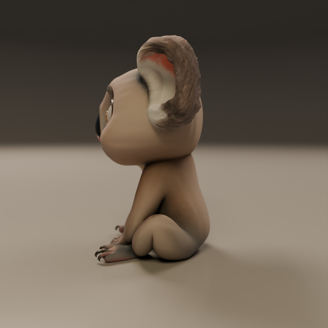 koala 3D print model_2