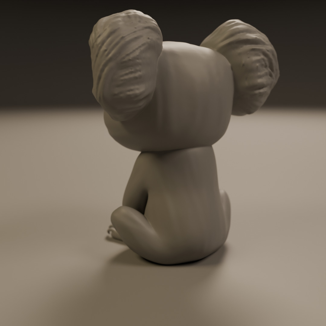 koala 3D print model_16