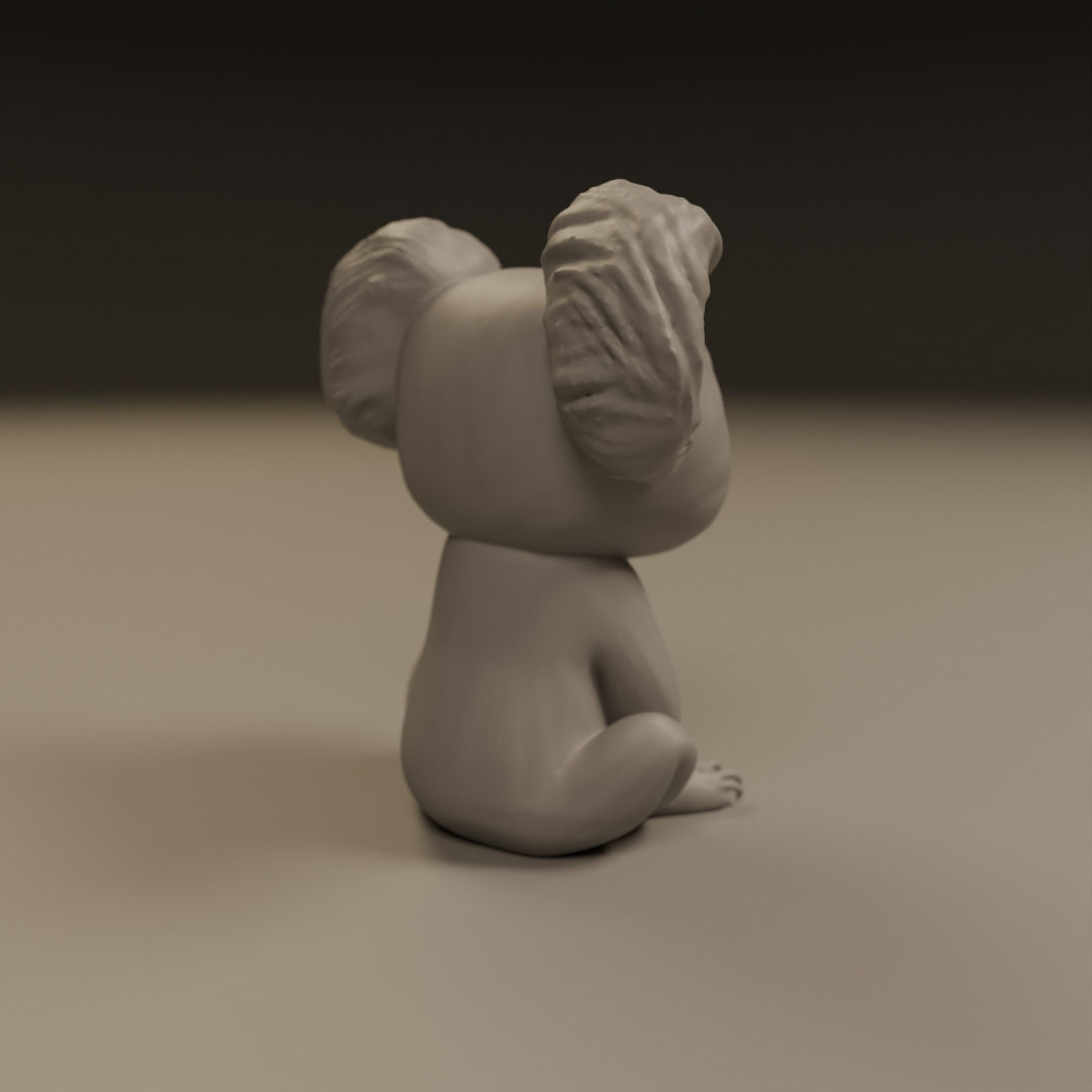 koala 3D print model_15