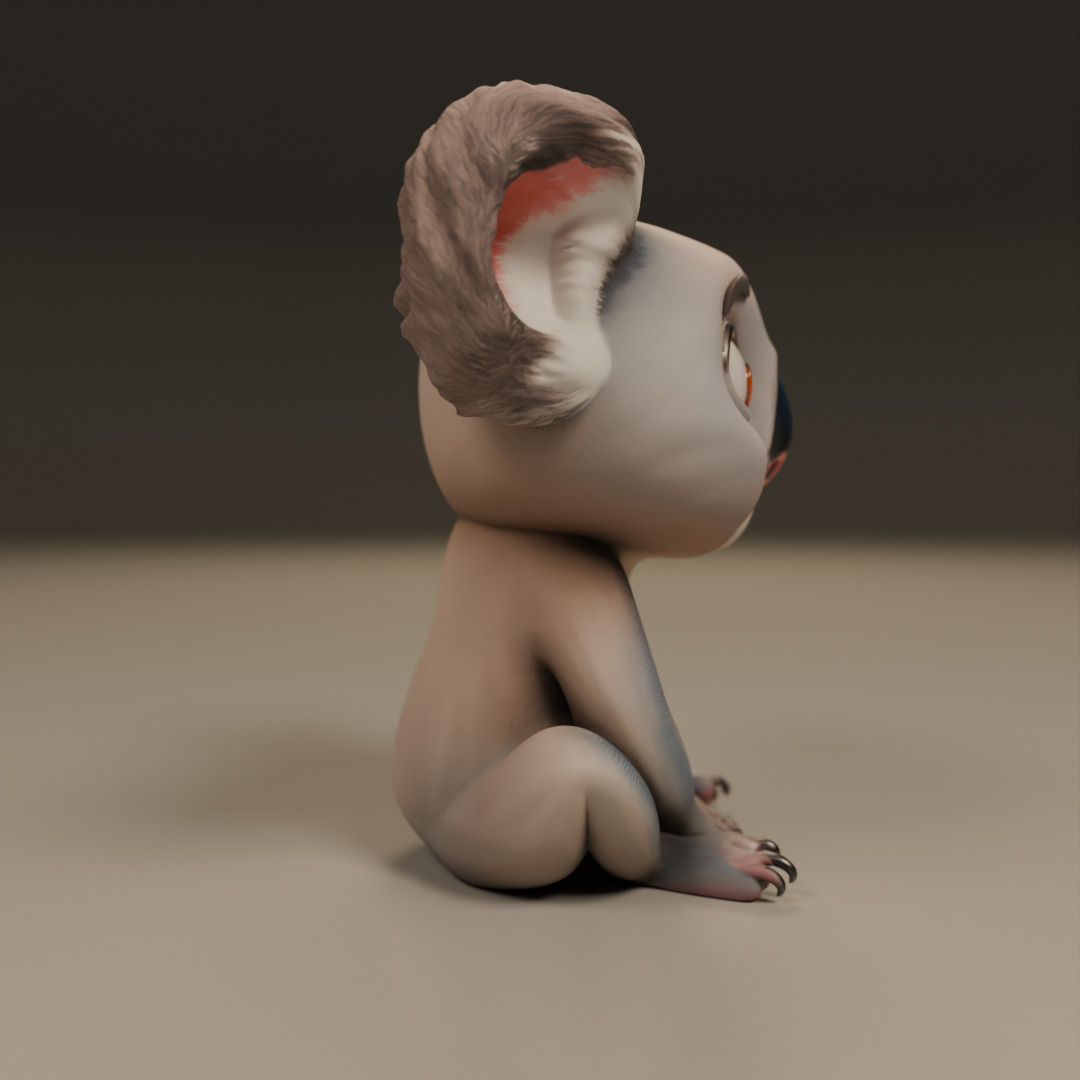koala 3D print model_1