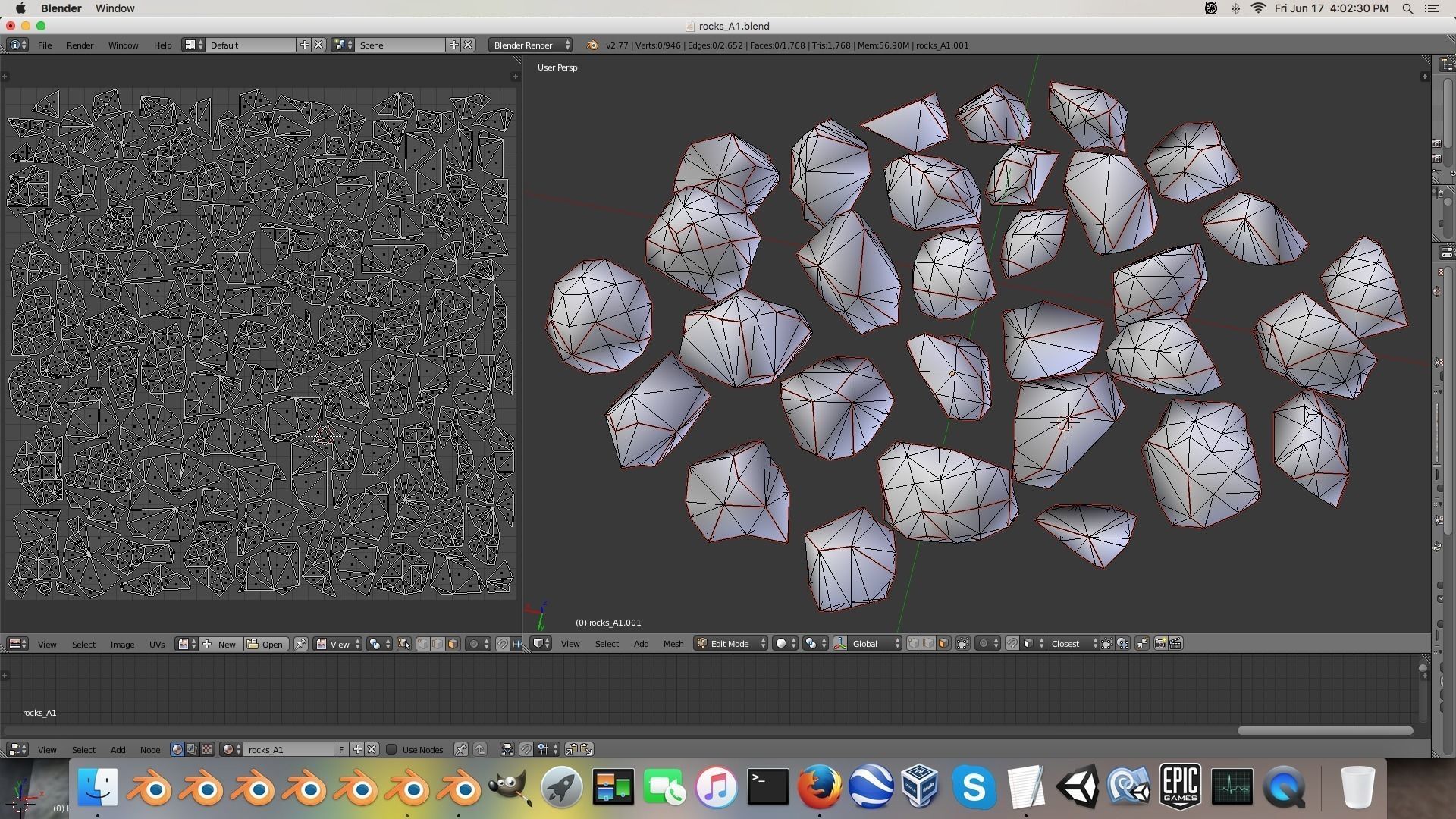 Garden Pack scene models with textures Low-poly 3D model_15