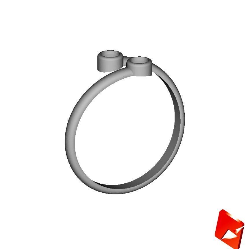 Minimal Ring Free 3D print model_7