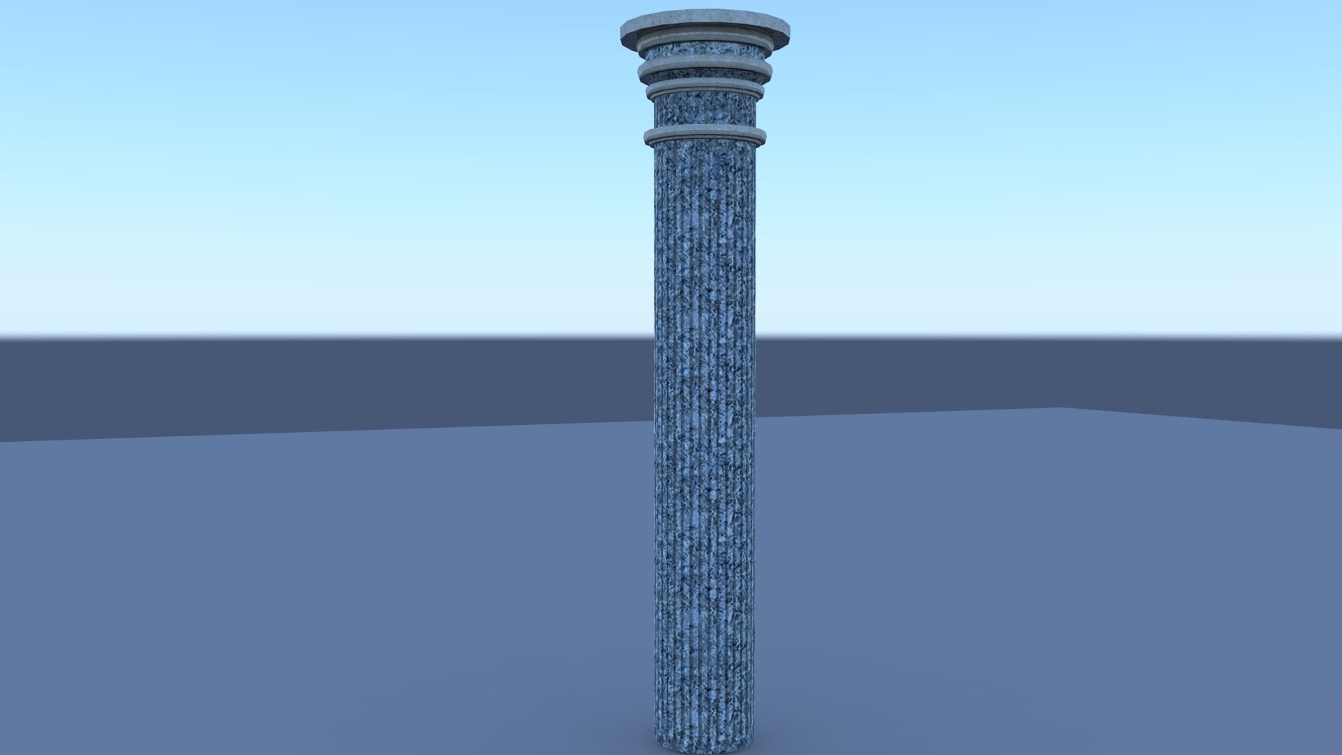 Pillar Pack Low-poly 3D model_10
