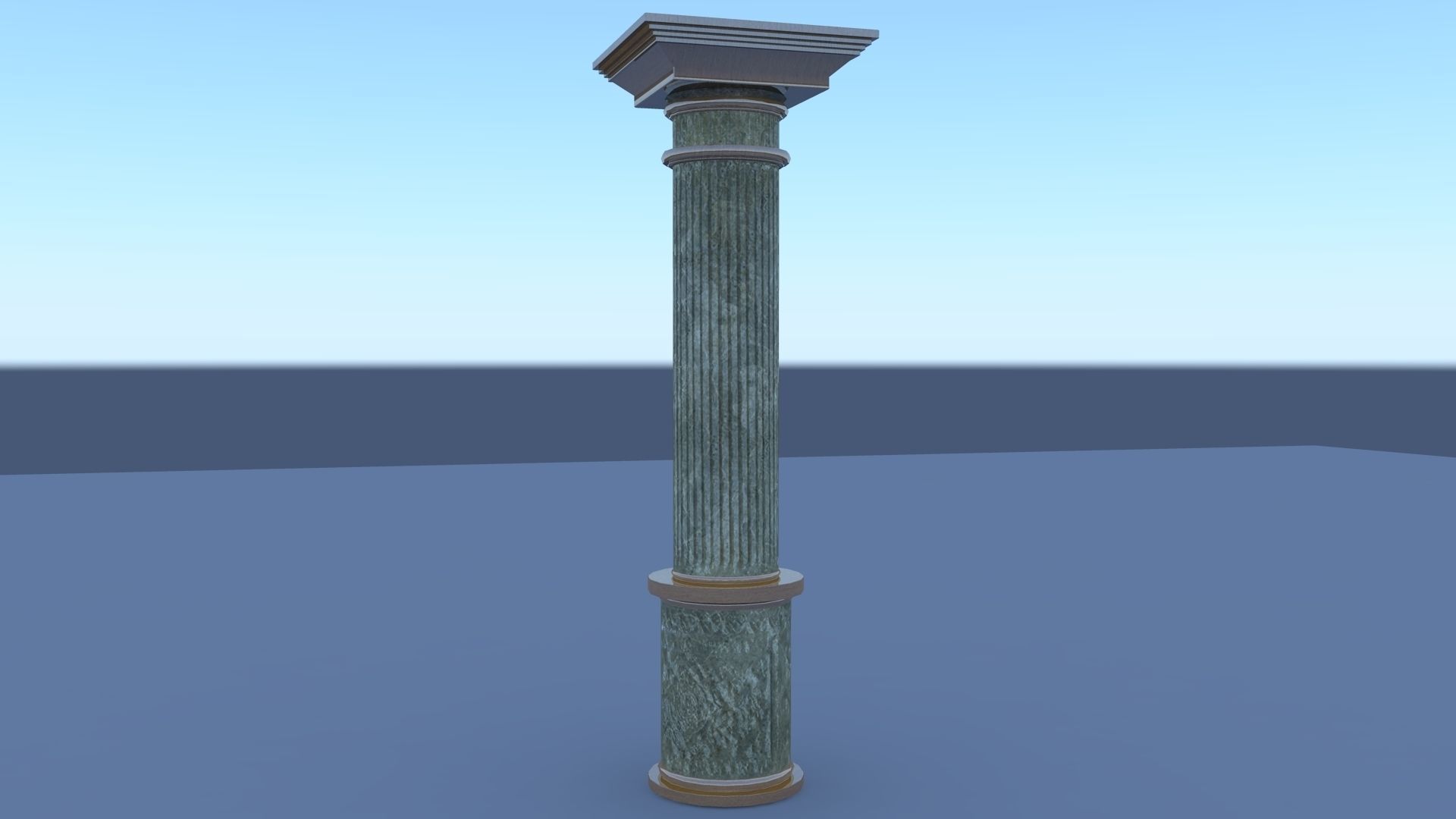 Pillar Pack Low-poly 3D model_15