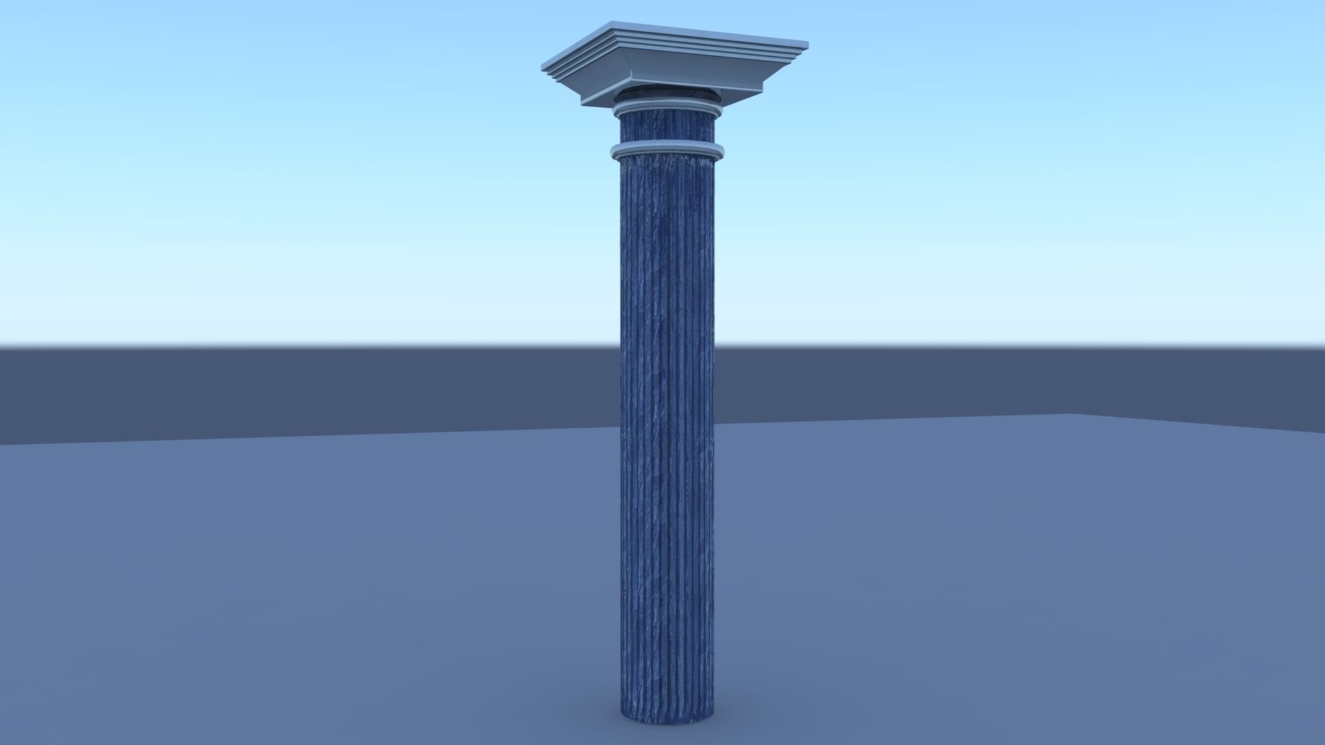 Pillar Pack Low-poly 3D model_11