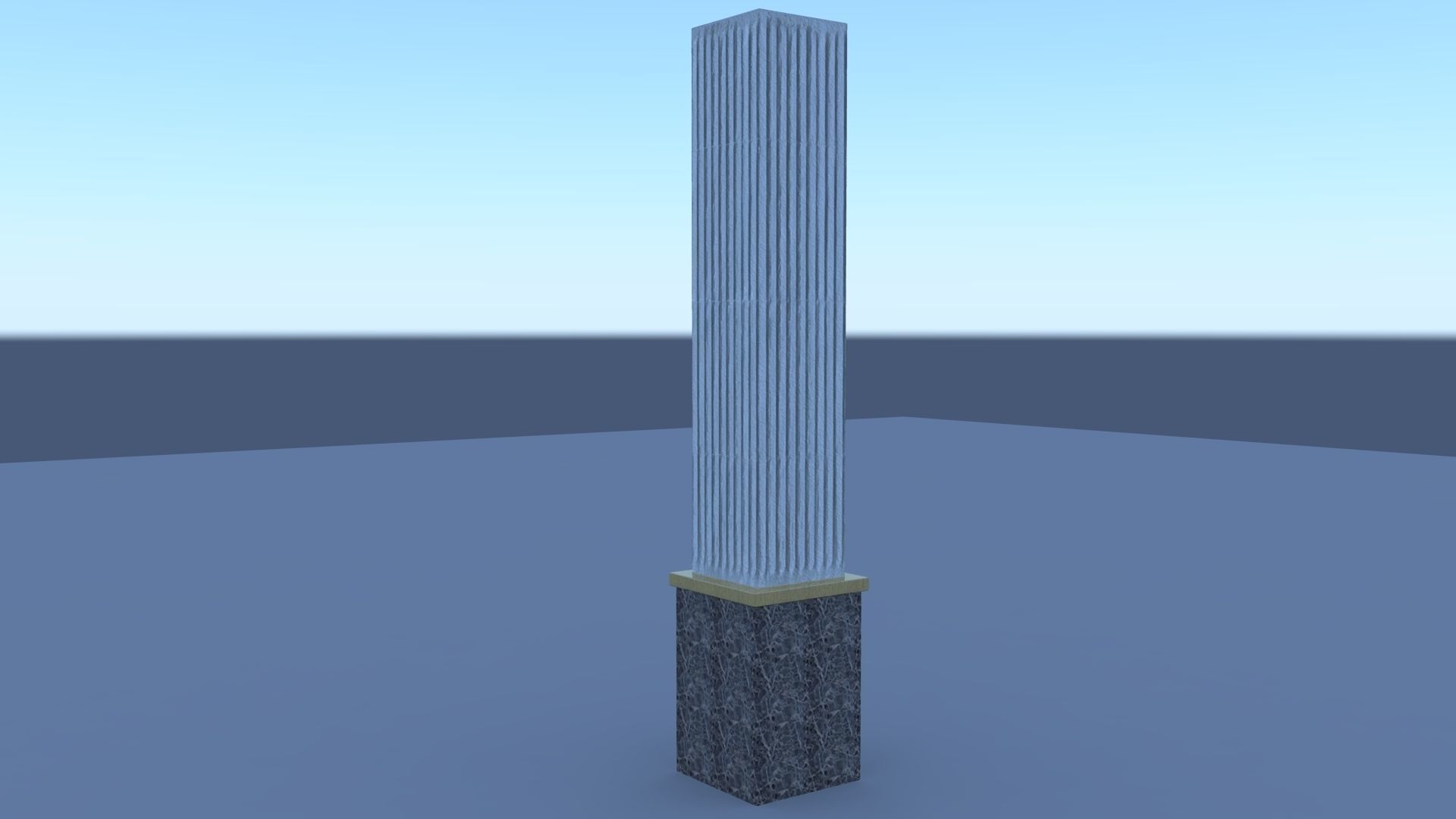 Pillar Pack Low-poly 3D model_13