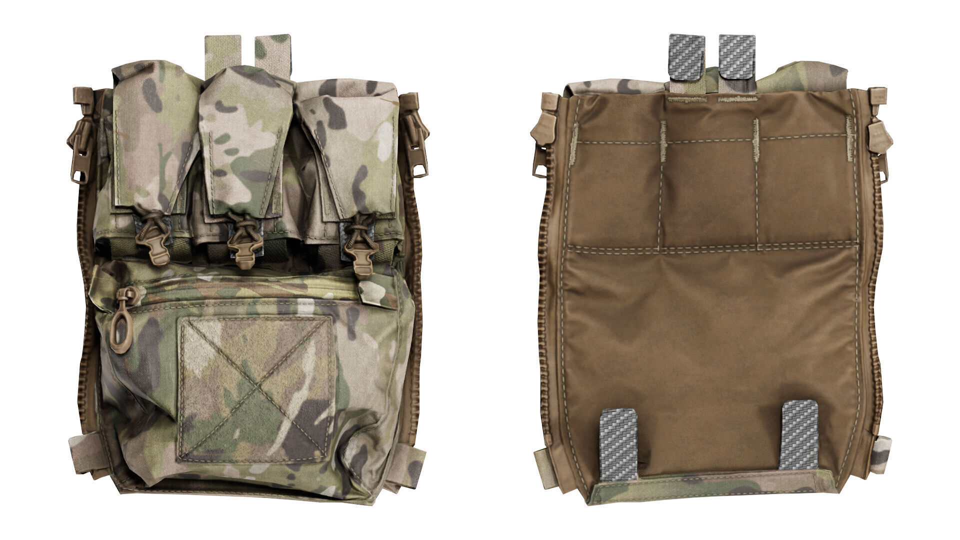 FERRO CONCEPTS BANGER BACK PANEL  Low-poly 3D model_1