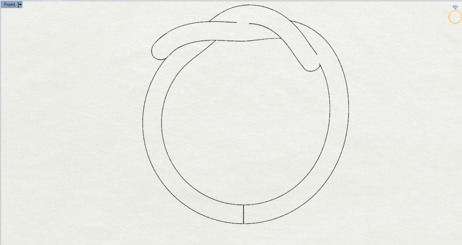 gold ring gr0025 3D print model_23