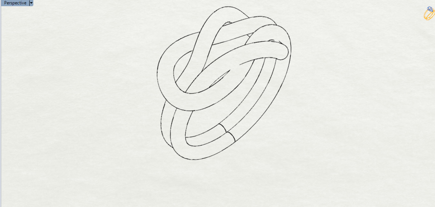 gold ring gr0025 3D print model_21