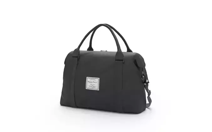 Travel Duffle Bag Low-poly 3D model