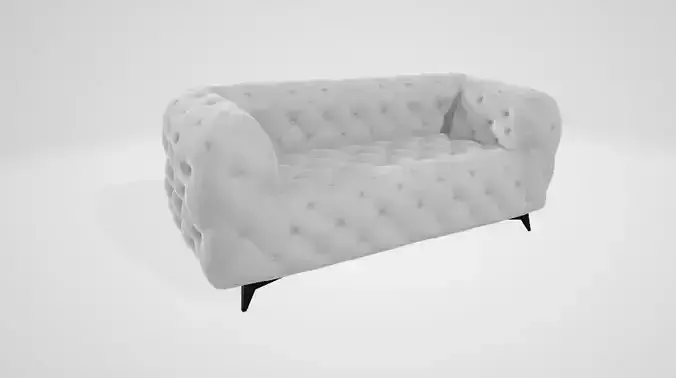 Century Flannel Loveseat