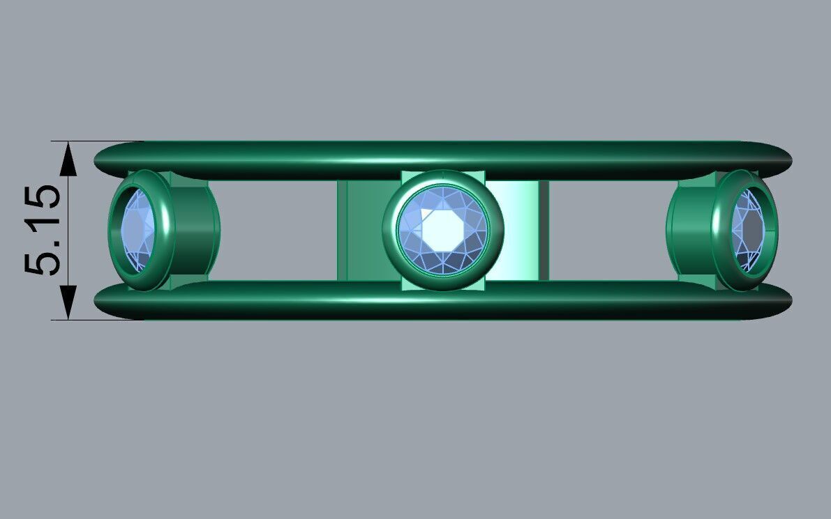 Minimal Ring 3D print model_2