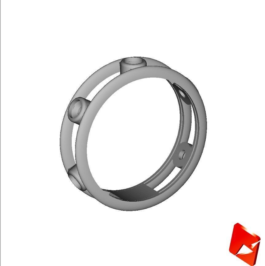 Minimal Ring 3D print model_6
