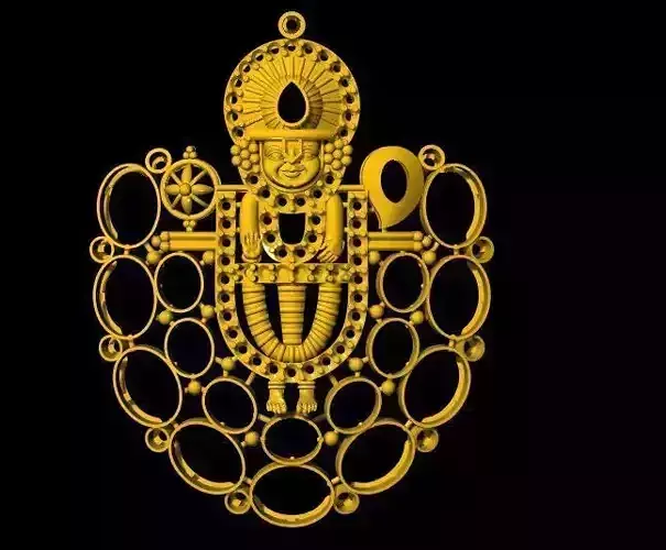 balaji pendant 3dm file