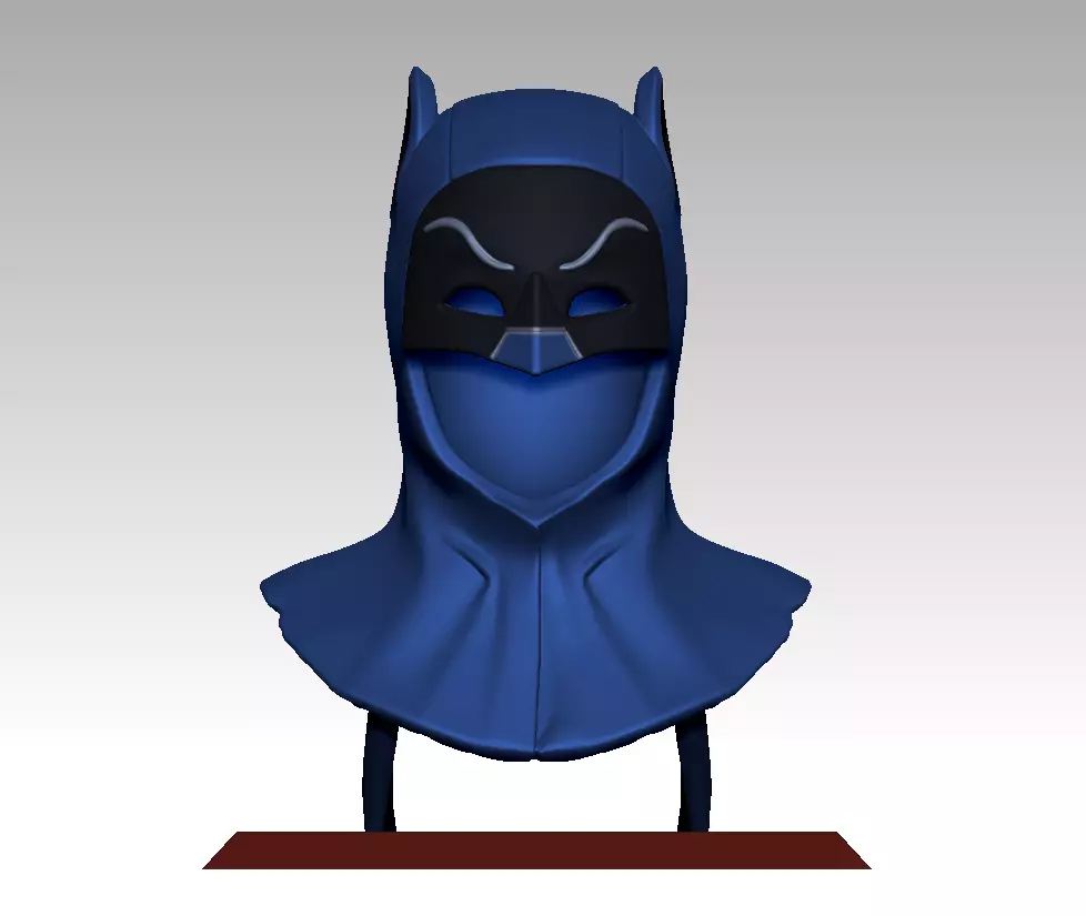 Batman 66 Cowl 3D print model