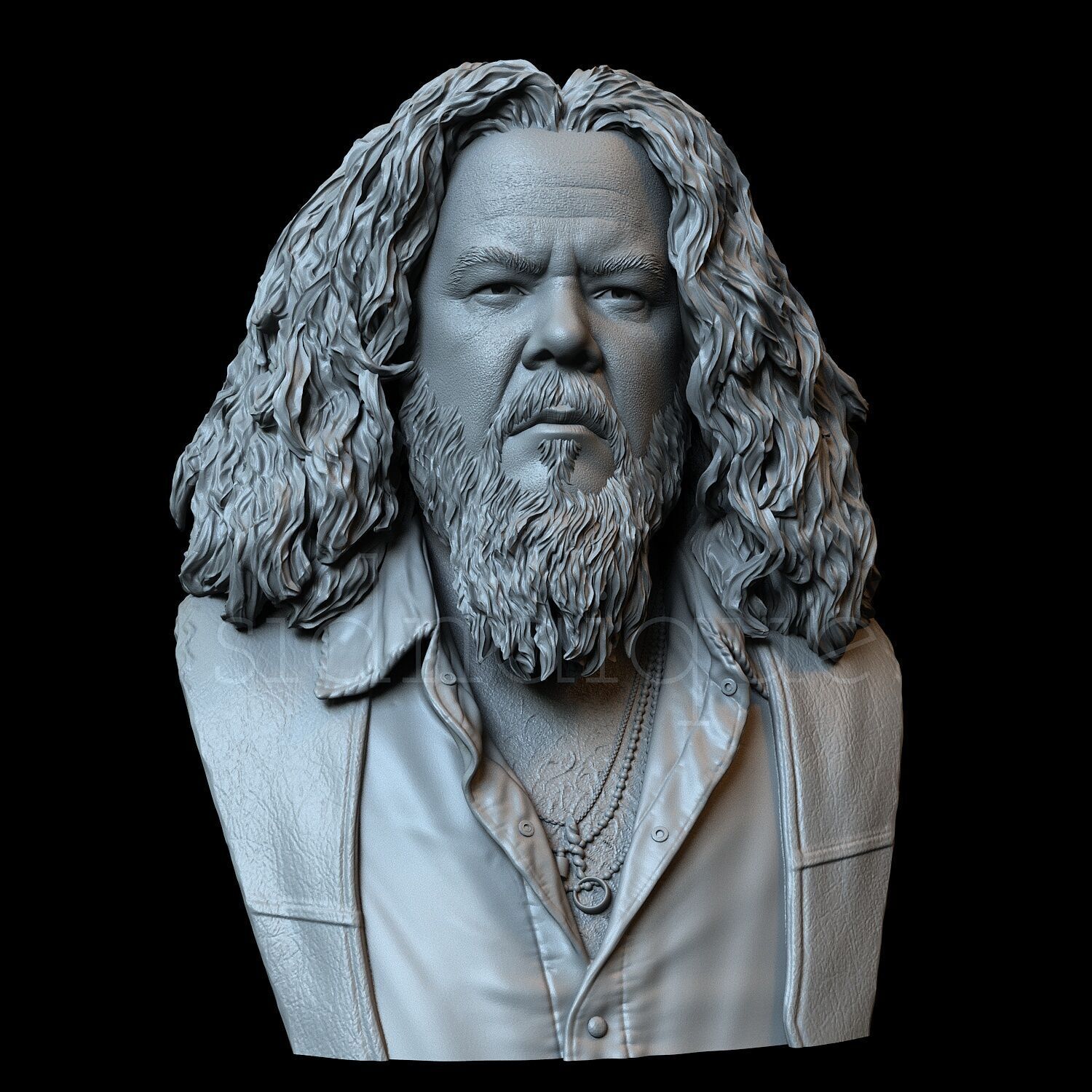Mark Boone Jr as Bobby Elvis 3D print model_7