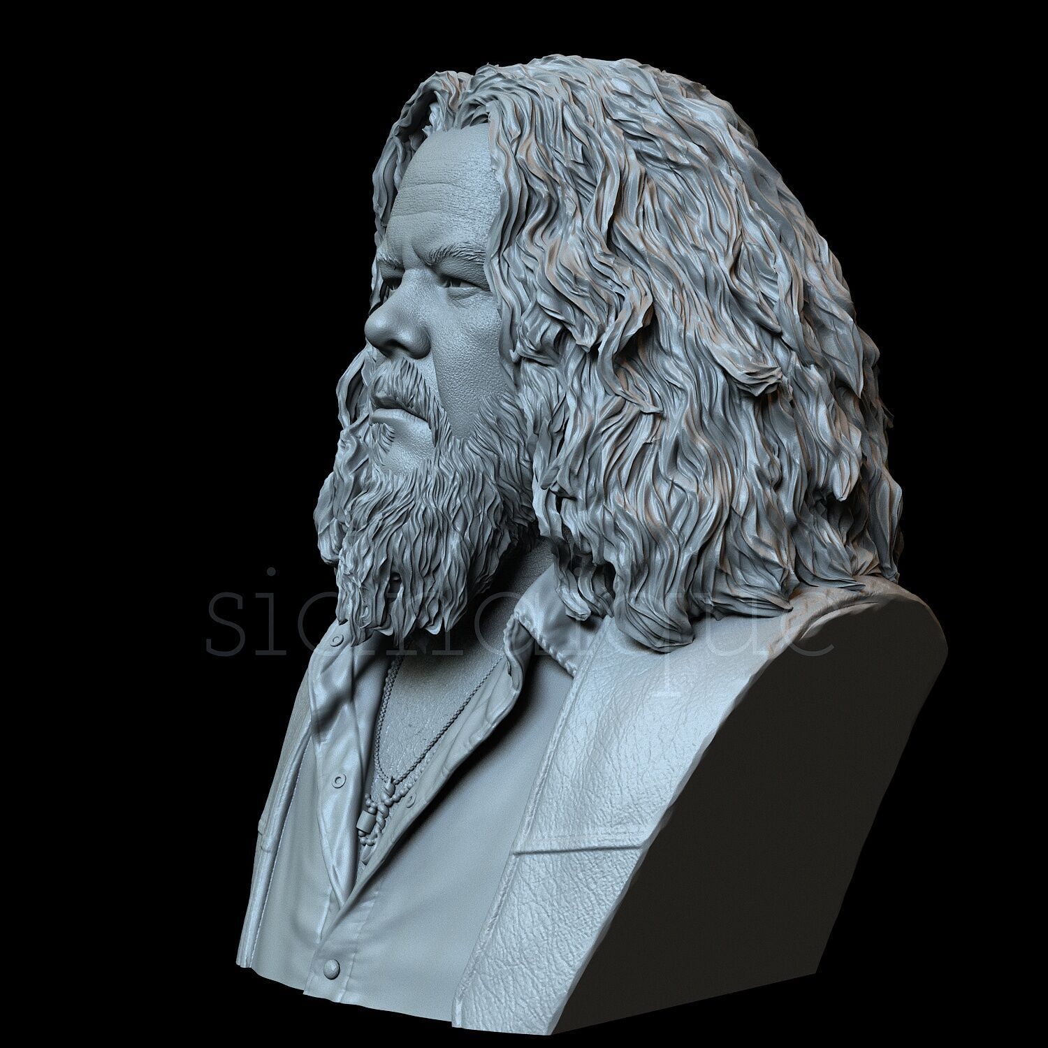 Mark Boone Jr as Bobby Elvis 3D print model_9