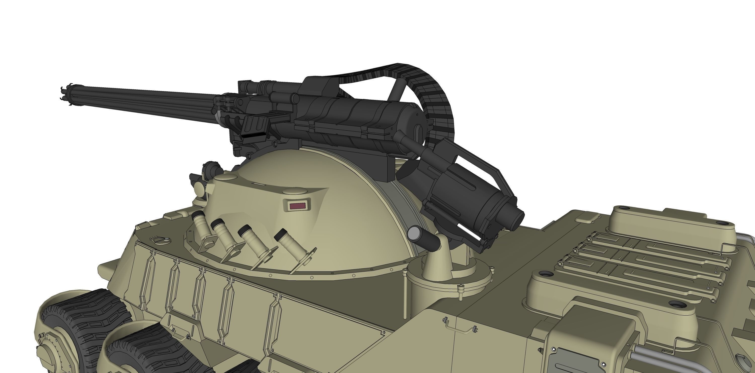 apc 3 military vehicle 3D model_10