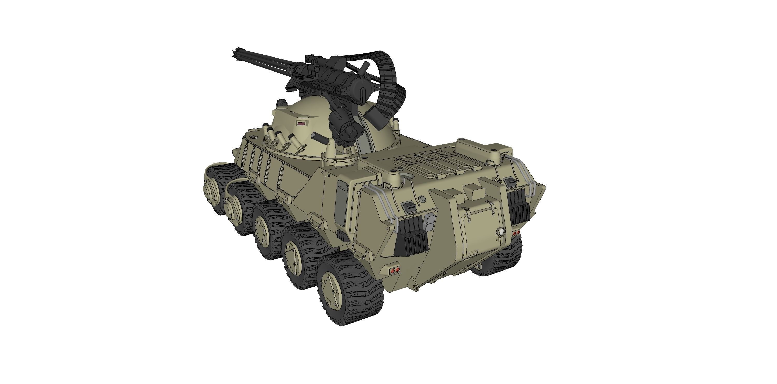 apc 3 military vehicle 3D model_6