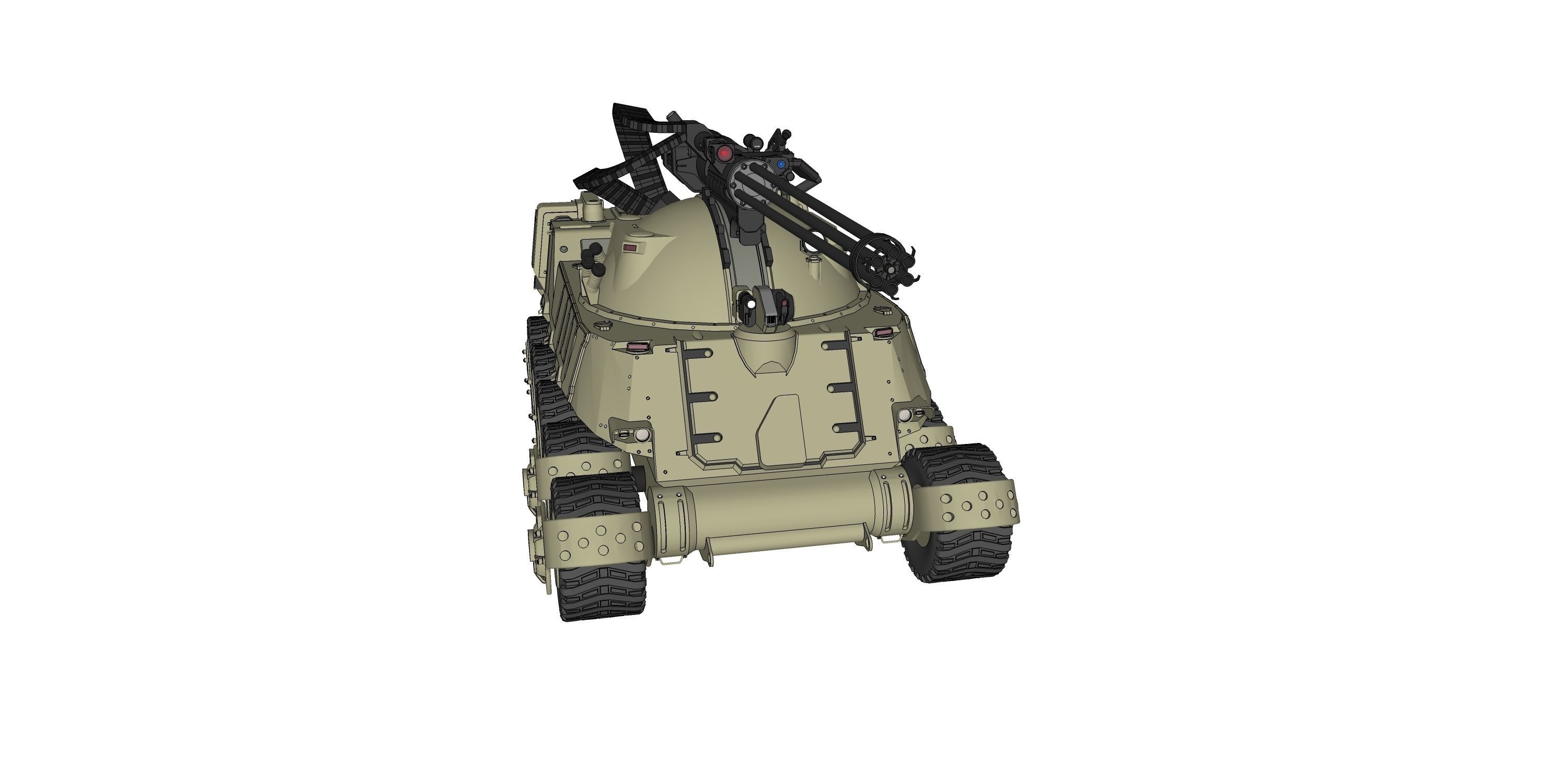 apc 3 military vehicle 3D model_8