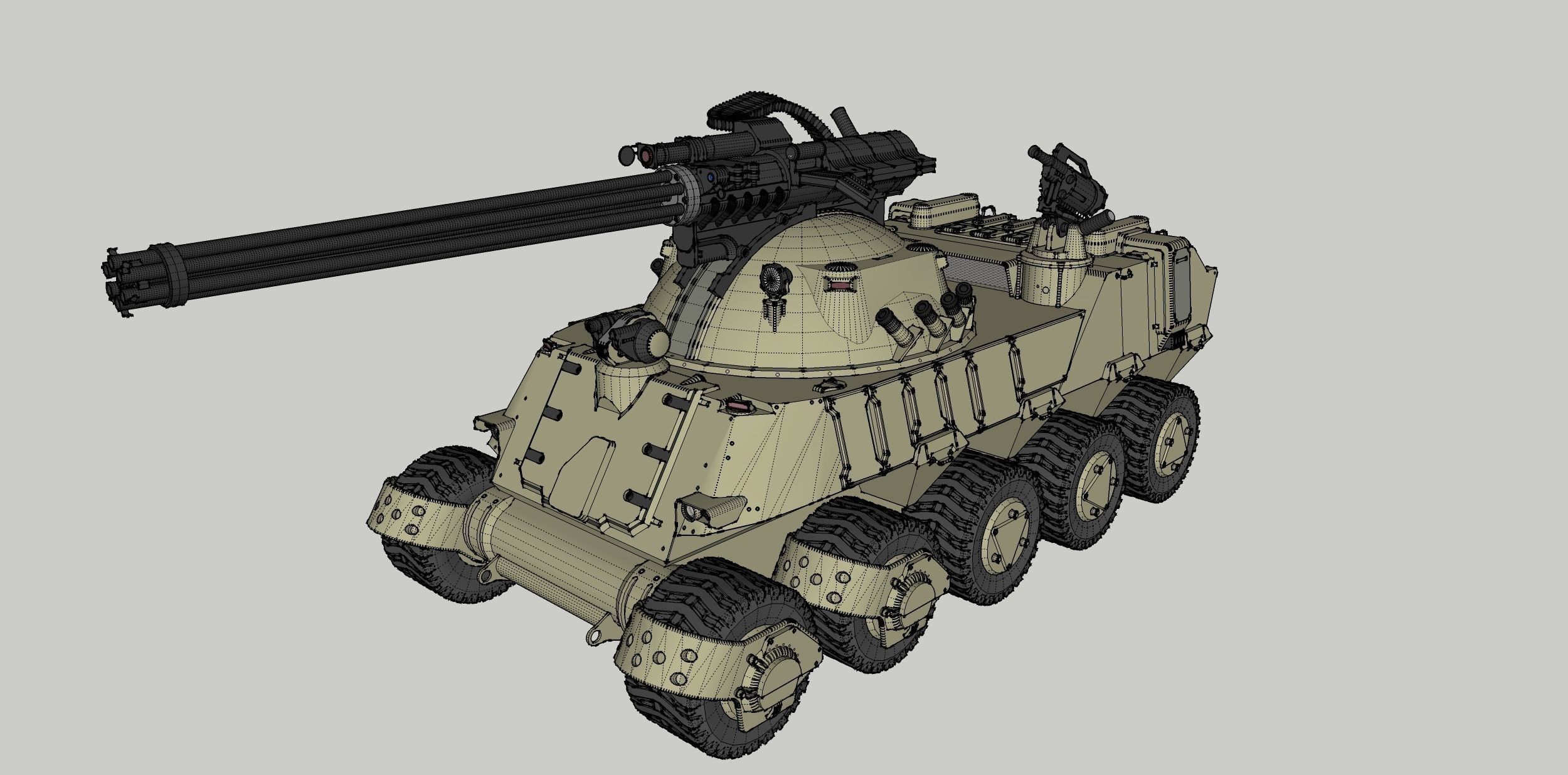 apc 3 military vehicle 3D model_12