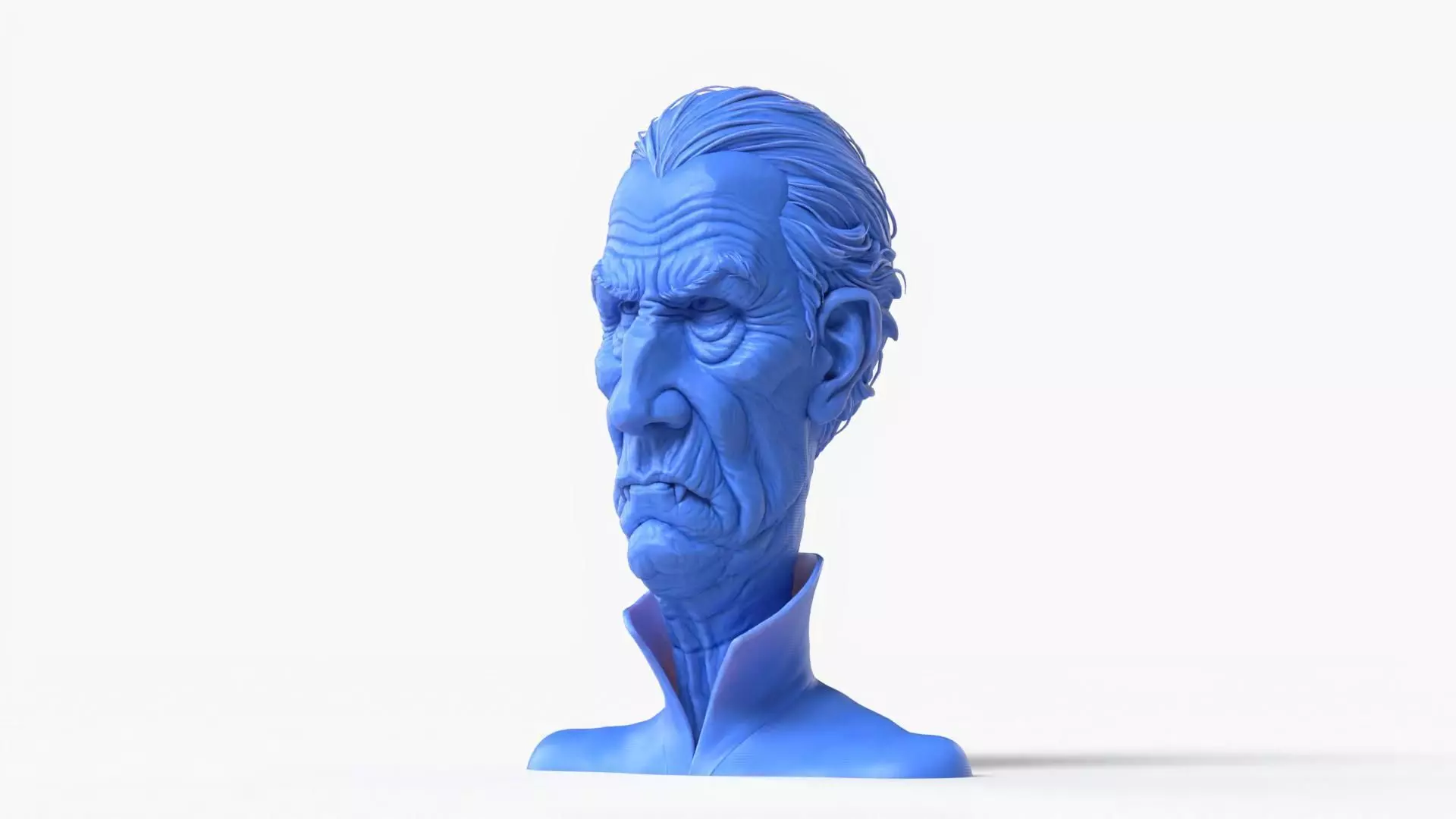 Dracula Bust 3D print model_0