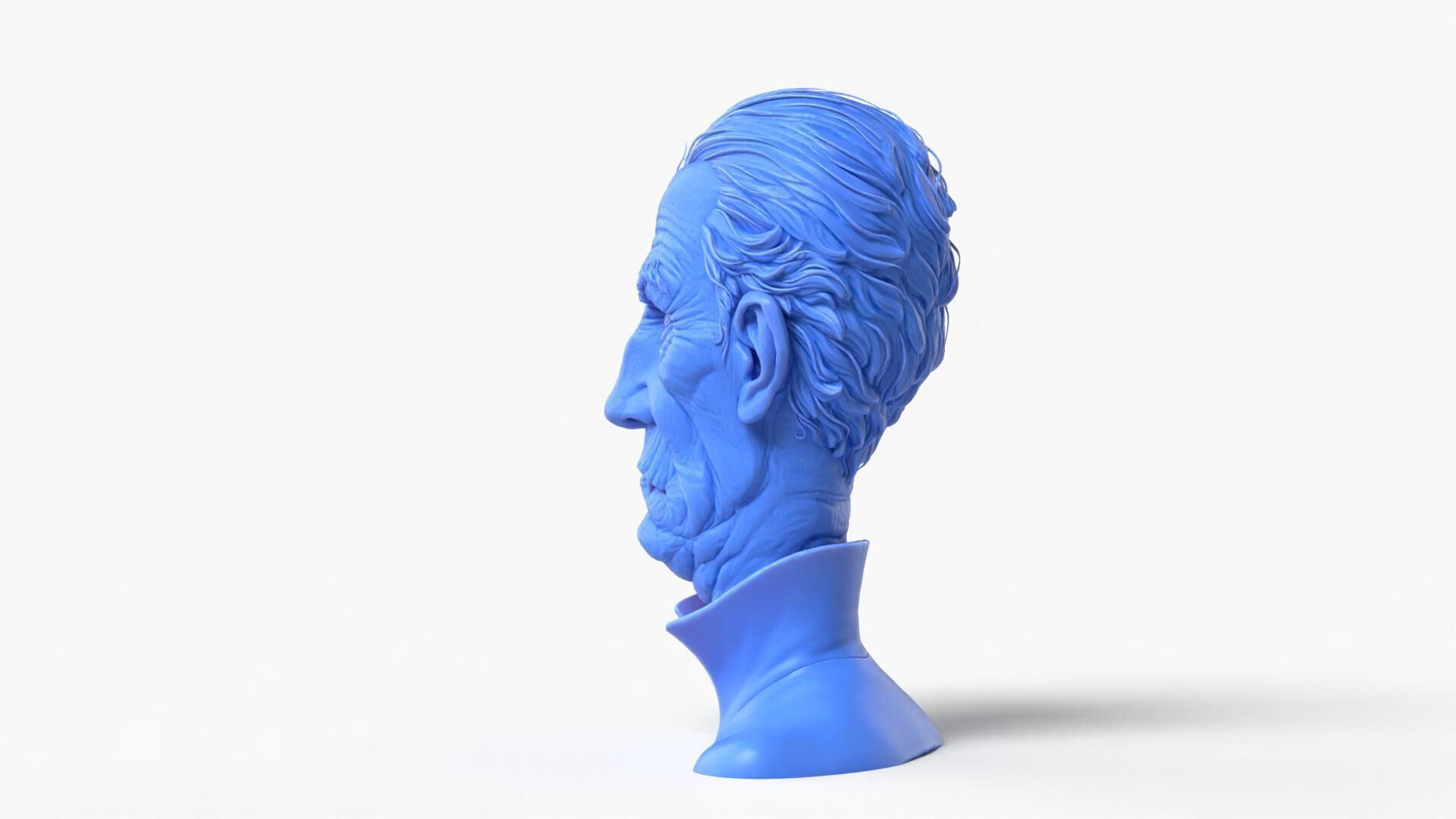 Dracula Bust 3D print model_3