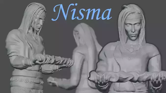 Nisma the desert seeker 3D print model