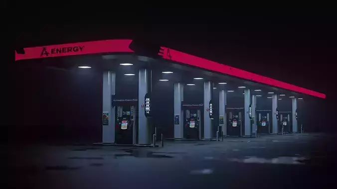 Multi-Fuel Hub Next-Generation Gas Station 