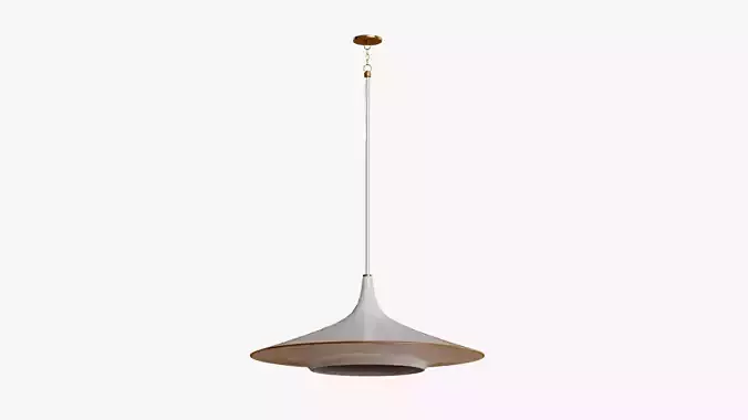 Minimalist Ceiling Pendant Light  3D model