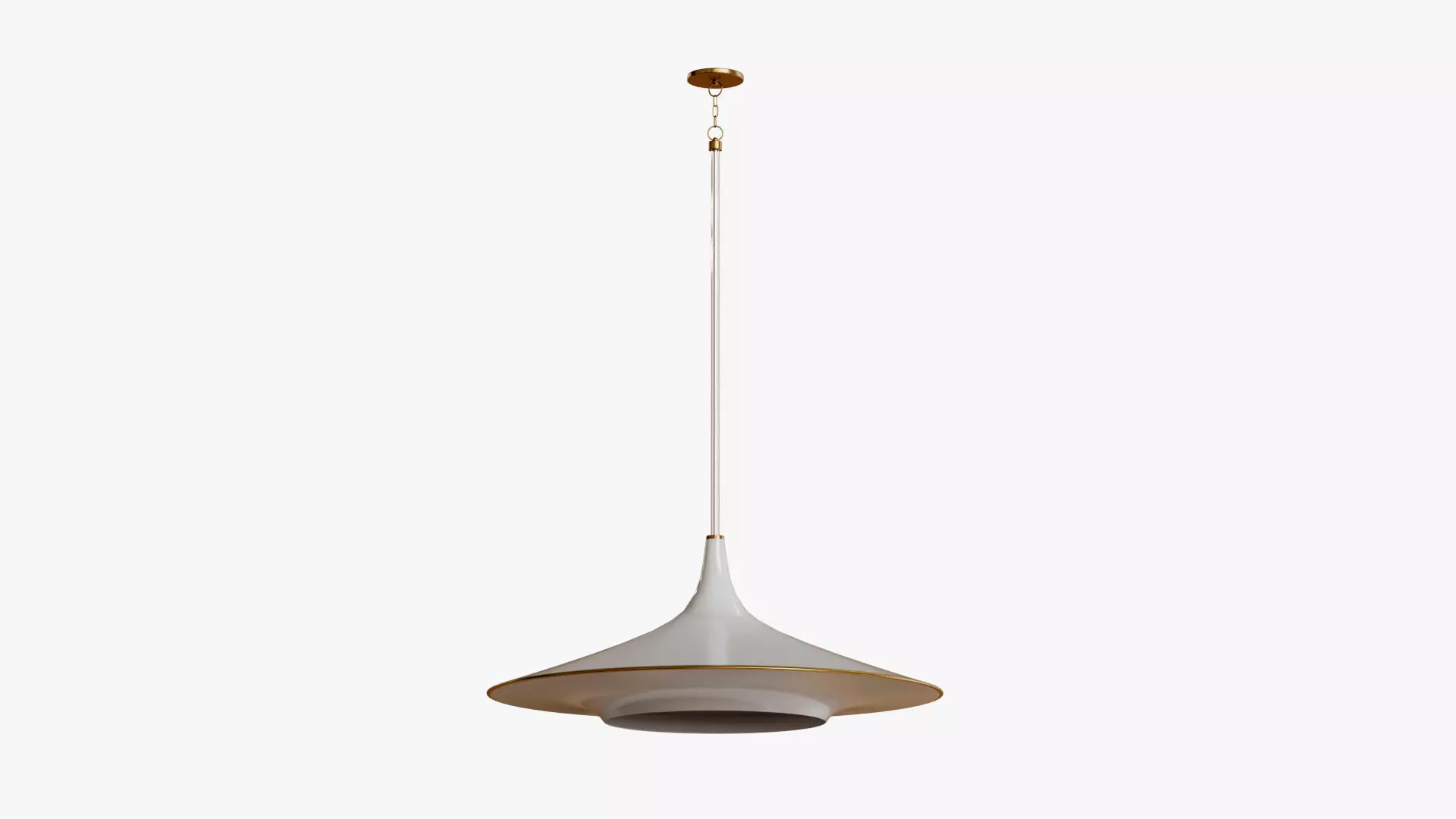 Minimalist Ceiling Pendant Light  3D model_0