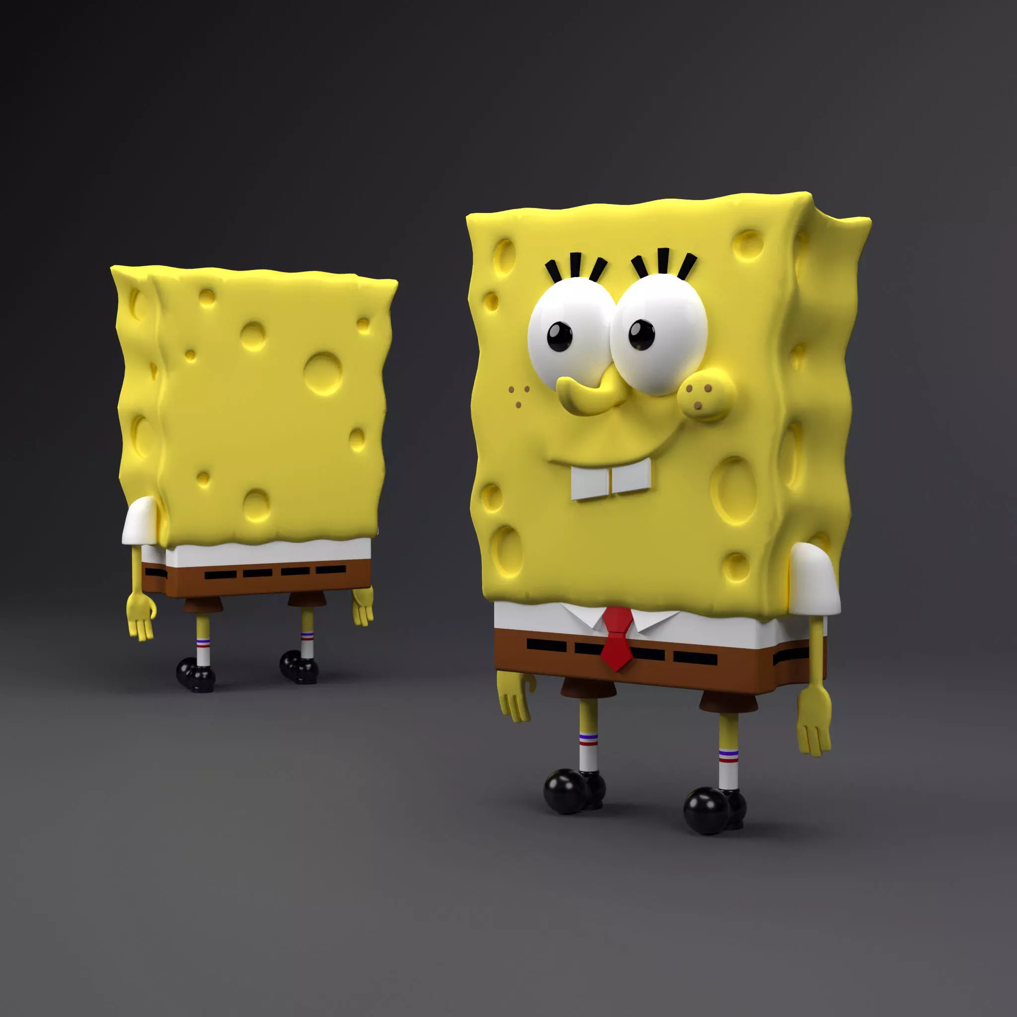 Sponge Bob 3D model_0