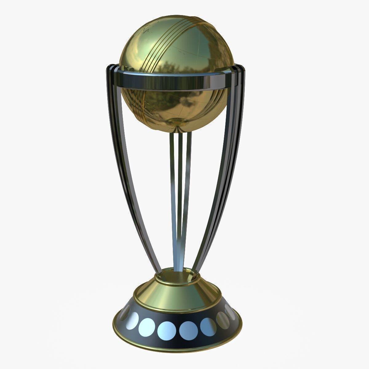 ICC Cricket World Cup Trophy 3D print model_4