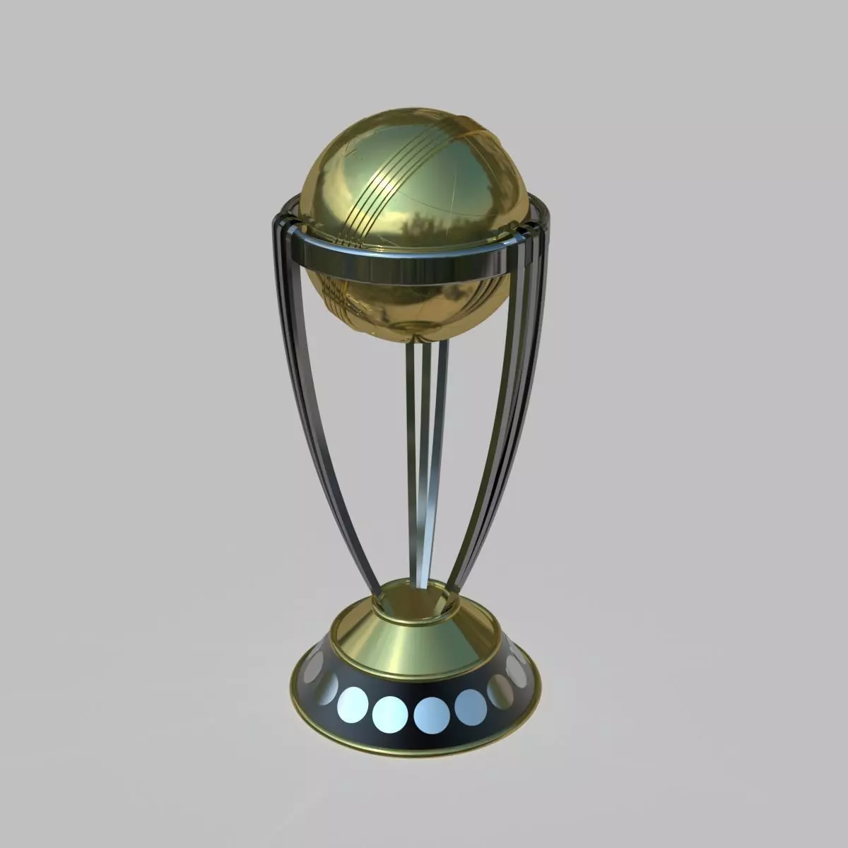 ICC Cricket World Cup Trophy 3D print model_0