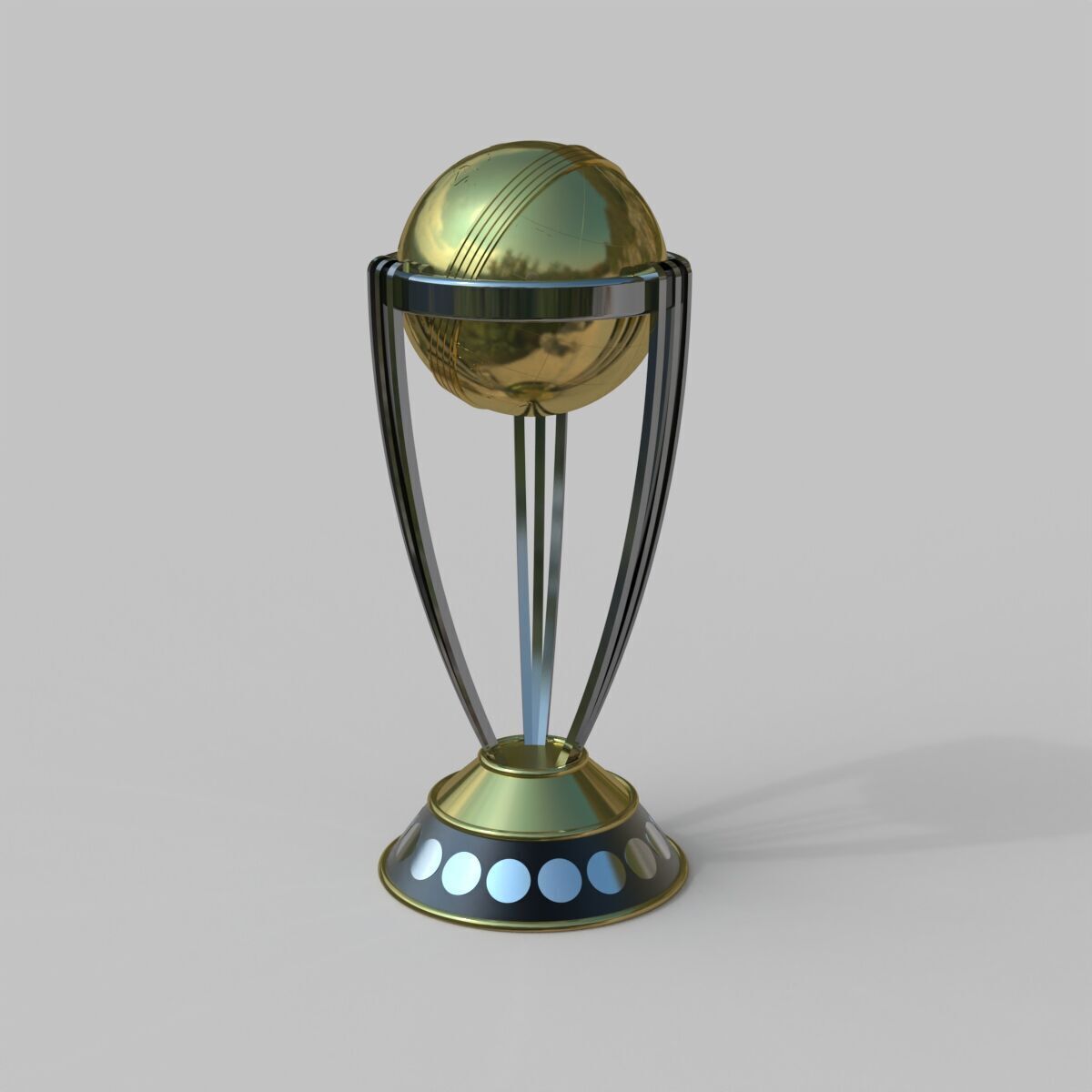 ICC Cricket World Cup Trophy 3D print model_8