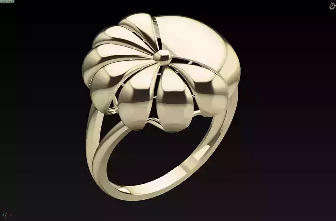 Light Nostone Ring 3d Print Ready