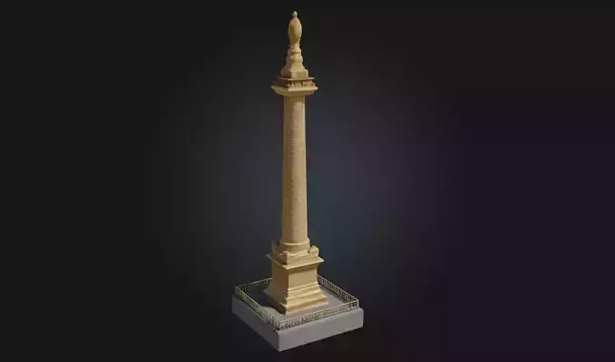 Column Replica Model  Pillar of Classical Architecture